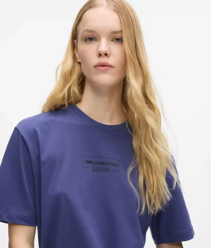 T-shirt με περίγραμμα λογότυπου T-shirt με περίγραμμα λογότυπου