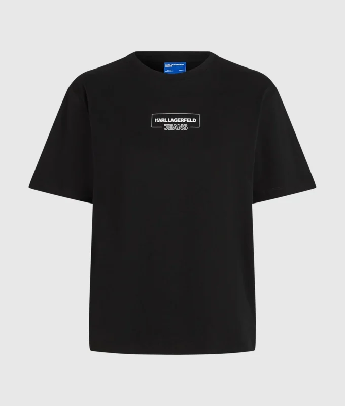 T-shirt με περίγραμμα λογότυπου T-shirt με περίγραμμα λογότυπου