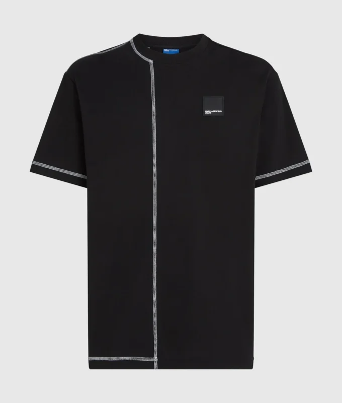 T-shirt με ραφές σε αντίθεση T-shirt με ραφές σε αντίθεση