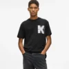 T-shirt με σχέδιο K T-shirt με σχέδιο K