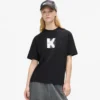T-shirt με σχέδιο K T-shirt με σχέδιο K