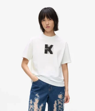 T-shirt με σχέδιο K