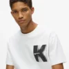 T-shirt με σχέδιο K T-shirt με σχέδιο K