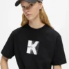 T-shirt με σχέδιο K T-shirt με σχέδιο K