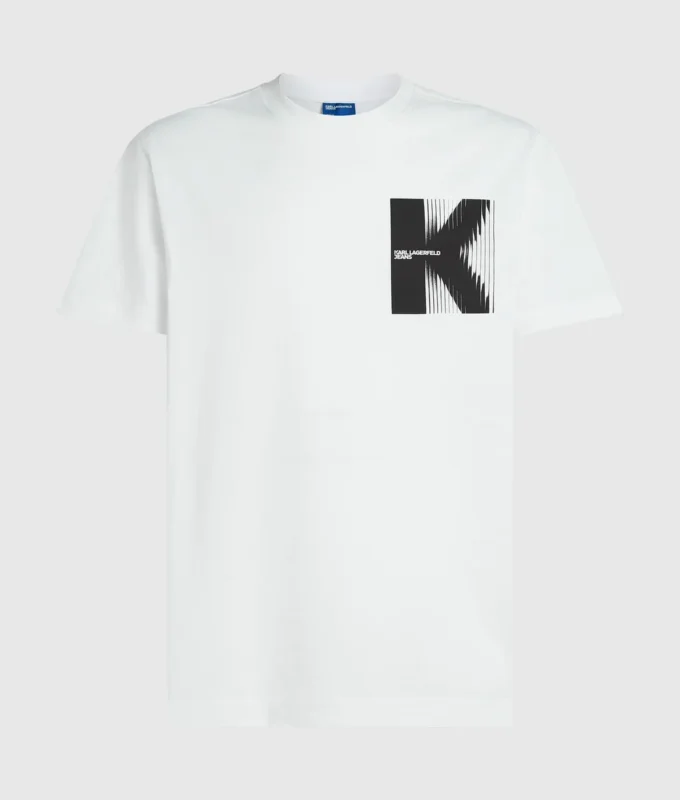 T-shirt με σχέδιο K T-shirt με σχέδιο K