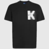 T-shirt με σχέδιο K T-shirt με σχέδιο K