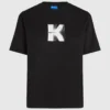 T-shirt με σχέδιο K T-shirt με σχέδιο K