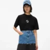T-shirt Monogram με κανονική εφαρμογή T-shirt Monogram με κανονική εφαρμογή