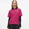 T-shirt Monogram με κανονική εφαρμογή T-shirt Monogram με κανονική εφαρμογή