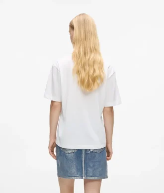 T-shirt Monogram με κανονική εφαρμογή