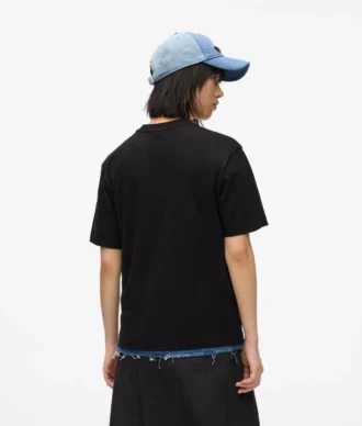 T-shirt Monogram με κανονική εφαρμογή
