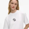 T-shirt Monogram με κανονική εφαρμογή T-shirt Monogram με κανονική εφαρμογή