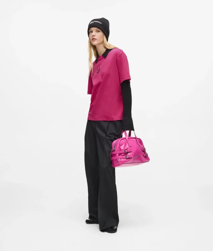T-shirt Monogram με κανονική εφαρμογή T-shirt Monogram με κανονική εφαρμογή