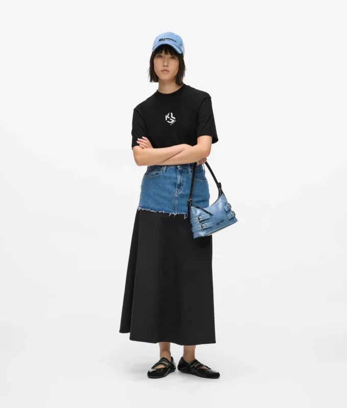T-shirt Monogram με κανονική εφαρμογή T-shirt Monogram με κανονική εφαρμογή