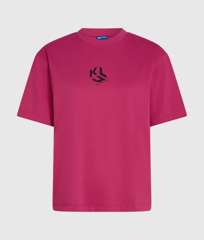 T-shirt Monogram με κανονική εφαρμογή T-shirt Monogram με κανονική εφαρμογή