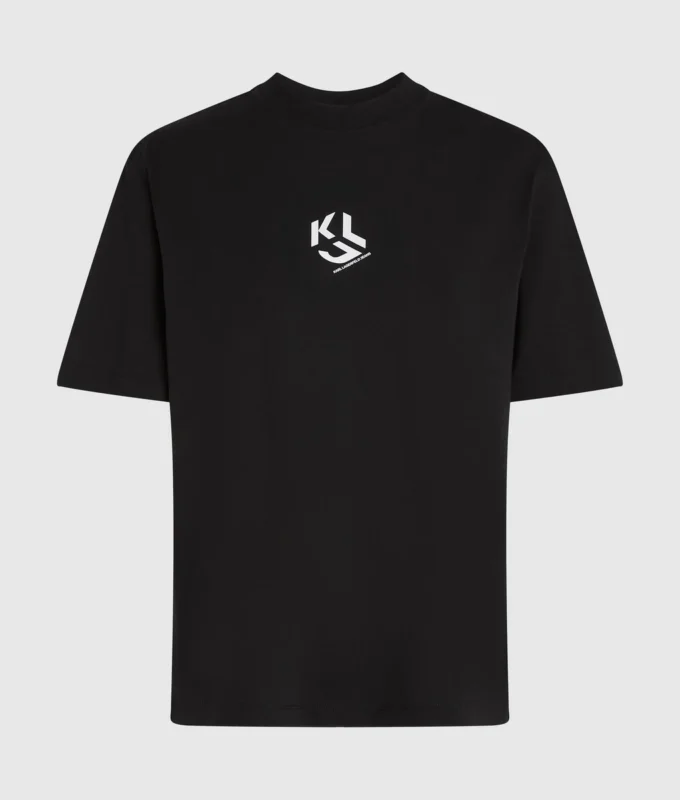 T-shirt Monogram με κανονική εφαρμογή T-shirt Monogram με κανονική εφαρμογή