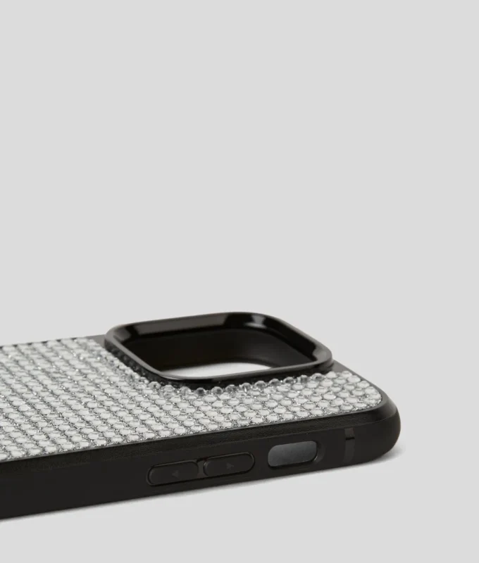 ΘΗΚΗ IPHONE 16 PRO MAX ΜΕ ΛΟΓΟΤΥΠΟ RHINESTONE ΘΗΚΗ IPHONE 16 PRO MAX ΜΕ ΛΟΓΟΤΥΠΟ RHINESTONE