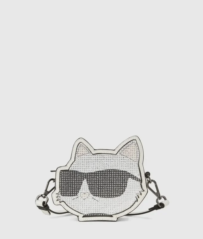 Τσάντα Choupette με στρας για κορίτσια Τσάντα Choupette με στρας για κορίτσια