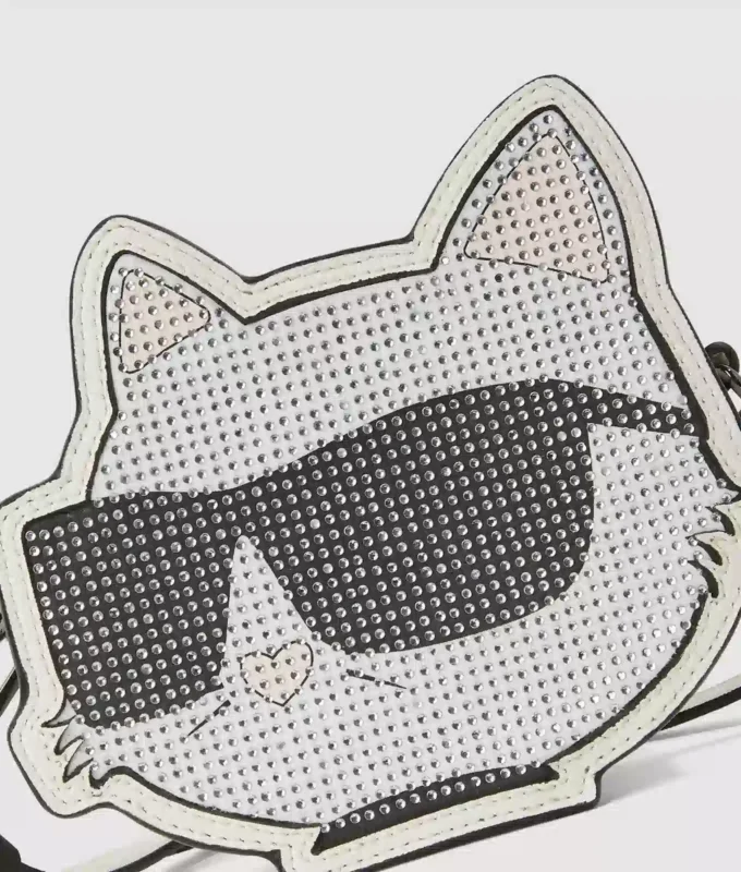 Τσάντα Choupette με στρας για κορίτσια Τσάντα Choupette με στρας για κορίτσια