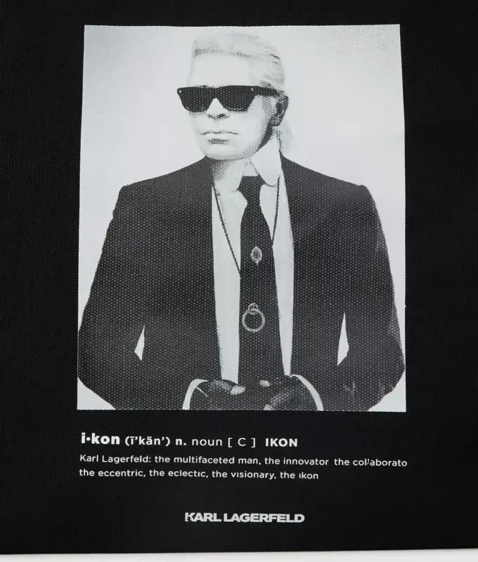 Τσάντα με φωτογραφία του Karl Τσάντα με φωτογραφία του Karl
