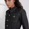ΤΖΑΚΕΤΑ DENIM ΜΕ ΚΟΝΤΡΑΣΤ ΡΑΦΕΣ