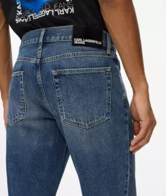 Τζιν με vintage πλύση και ίσια γραμμή