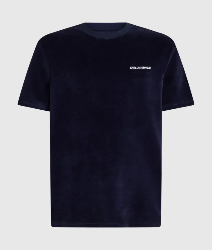 Βελούδινο T-shirt πιτζάμας